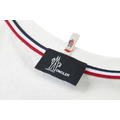 Moncler 徽標織帶燙圖標識短袖(白色)_3