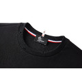 Moncler 徽標織帶燙圖標識短袖(黑色)_3