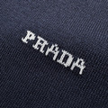 PRADA 字母提花毛織短袖 (藍色)_2