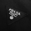 PRADA 三角標誌半拉鍊毛衣短袖_2