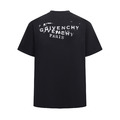 GIVENCHY Stamp 前後印花短袖（黑色）