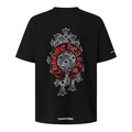 CHROME HEARTS 紅馬蹄印花短袖