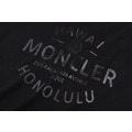MONCLER 字母徽章印花短袖（黑色）_2