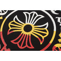 CHROME HEARTS 漸層馬蹄燙鑽印花短袖 (黑)_3