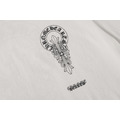 CHROME HEARTS 線條馬蹄梵文字母印花短袖 (白)_2