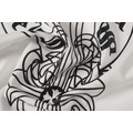 CHROME HEARTS 線條馬蹄梵文字母印花短袖 (白)_4