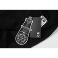 CHROME HEARTS 梵文貼布繡十字架短袖 (黑)_8