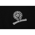 CHROME HEARTS 梵文貼布繡十字架短袖 (黑)_3