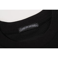 CHROME HEARTS 梵文貼布粉紅刺繡十字架短袖 (黑)_6