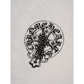 CHROME HEARTS 馬蹄磨破短袖 (白)_2