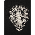 CHROME HEARTS 馬蹄磨破短袖 (黑)_3