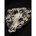 CHROME HEARTS 馬蹄磨破短袖 (黑)_4