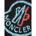 MONCLER logo膠漿印花短袖 (黑)_3