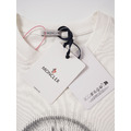 MONCLER LOGO標誌印花模糊感短袖 (白)_5
