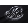 MONCLER LOGO標誌印花模糊感短袖 (黑)_2