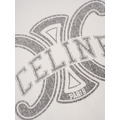 CELINE LOGO印花純棉短袖 (白)_3
