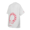 CHROME HEARTS 下擺梵文馬蹄印花短袖 (白)