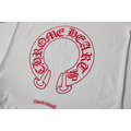 CHROME HEARTS 下擺梵文馬蹄印花短袖 (白)_2