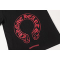 CHROME HEARTS 下擺梵文馬蹄印花短袖 (黑)_2