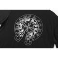 CHROME HEARTS 馬蹄梵文重影短袖 (黑)_2