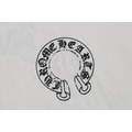 CHROME HEARTS 馬蹄梵文重影短袖 (白)_2