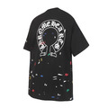 CHROME HEARTS 潑墨馬蹄印花短袖 (黑)