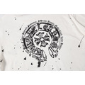 CHROME HEARTS 潑墨馬蹄模糊印花短袖 (白)_2