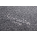 DIOR 標誌刺繡羊毛針織Polo衫（灰色）_2