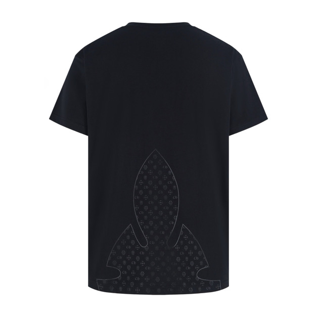 CHROME HEARTS 火焰滿印短袖（黑色）