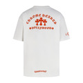 CHROME HEARTS 橙字印花短袖 (白)