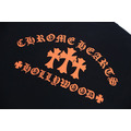 CHROME HEARTS 橙字印花短袖 (黑)_2
