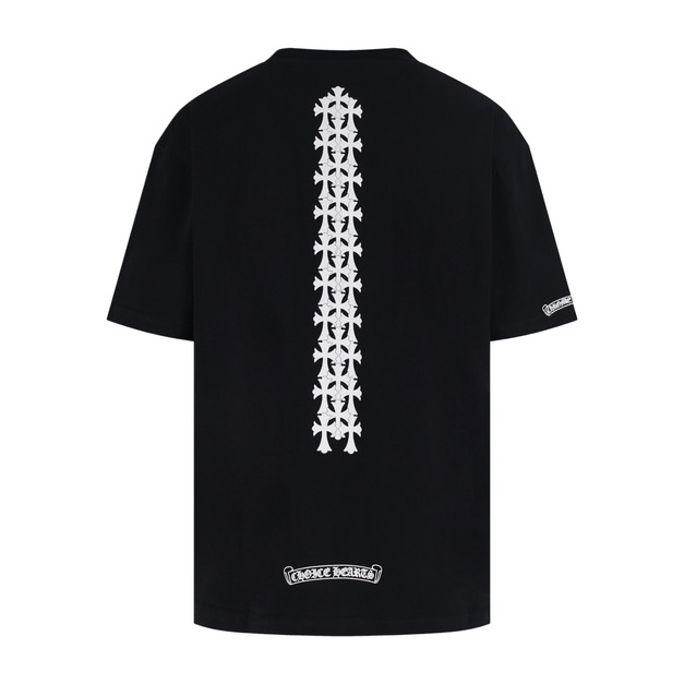 CHROME HEARTS  後背一束十字架短袖（黑色）