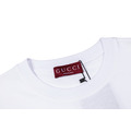 GUCCI 經典做舊腰帶短袖（白色）_3