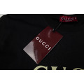 GUCCI 經典做舊腰帶短袖（黑色）_4