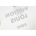 LOUIS VUITTON 鏡像字母印花鏈條短袖（白色）_2