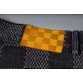 LOUIS VUITTON 黑格子牛仔短褲_5