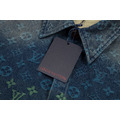 LOUIS VUITTON 三色漸變LOGO牛仔襯衫_7