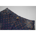 LOUIS VUITTON 三色漸變LOGO牛仔短褲_2