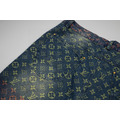 LOUIS VUITTON 三色漸變LOGO牛仔短褲_3