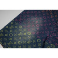 LOUIS VUITTON 三色漸變LOGO牛仔短褲_6