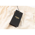 FENDI 雙F滿版LOGO短褲 (米色)_2