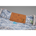 LOUIS VUITTON &times;Tyler 聯名款LOGO牛仔短褲_7