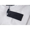 PRADA 斜線條三角標短袖 (白)_2
