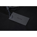 PRADA 斜線條三角標短袖 (黑)_5