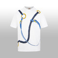 HERMES 馬具主題印花短袖 (白)