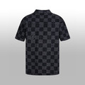 LOUIS VUITTON 黑格子牛仔襯衫_1