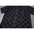 LOUIS VUITTON 黑格子牛仔襯衫_7