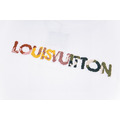 LOUIS VUITTON 彩色刺繡LOGO短袖 (白)_2