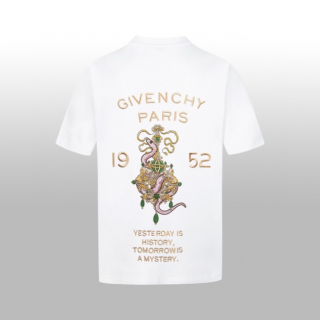 GIVENCHY 背後標誌性LOGO短袖 (白)
