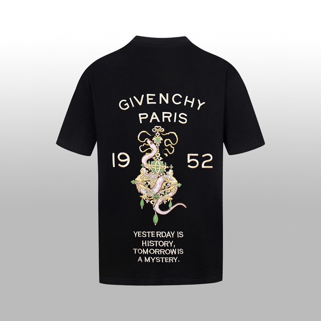 GIVENCHY 背後標誌性LOGO短袖 (黑)